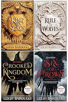 Leigh Bardugo 4 Books Collection Set (Rule of Wolves, King